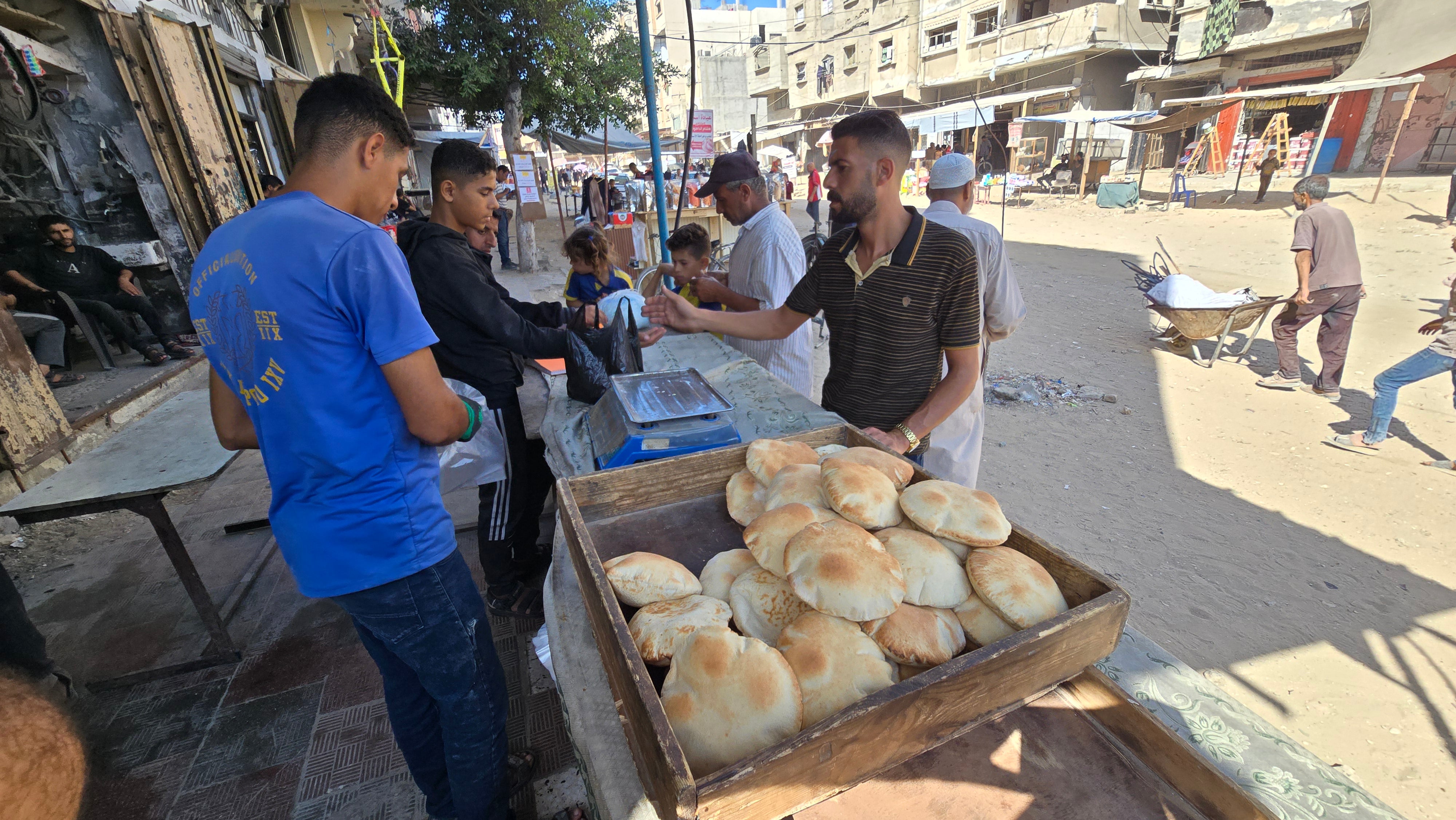 Pain Palestinien pour 20 personnes